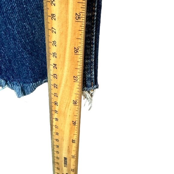 Etica Marcella High Rise Slim Leg Jean Organic Cotton Womens 29 Dark Wash Denim - Picture 7 of 10